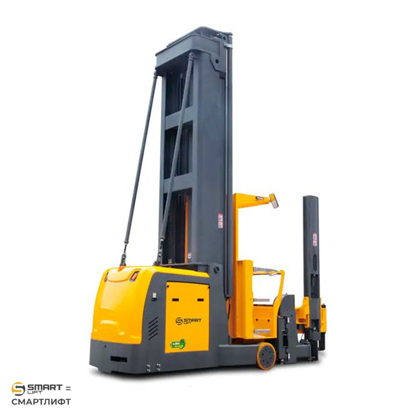 Узкопроходный ричтрак OPTS15 (1500 кг; 10,5 м; 80В / 600Ач) SMARTLIFT