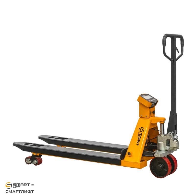 Гидравлическая тележка с весами BFC20 (г/п 2000 кг, 1150x570 мм, PDP) SMARTLIFT (SMART)