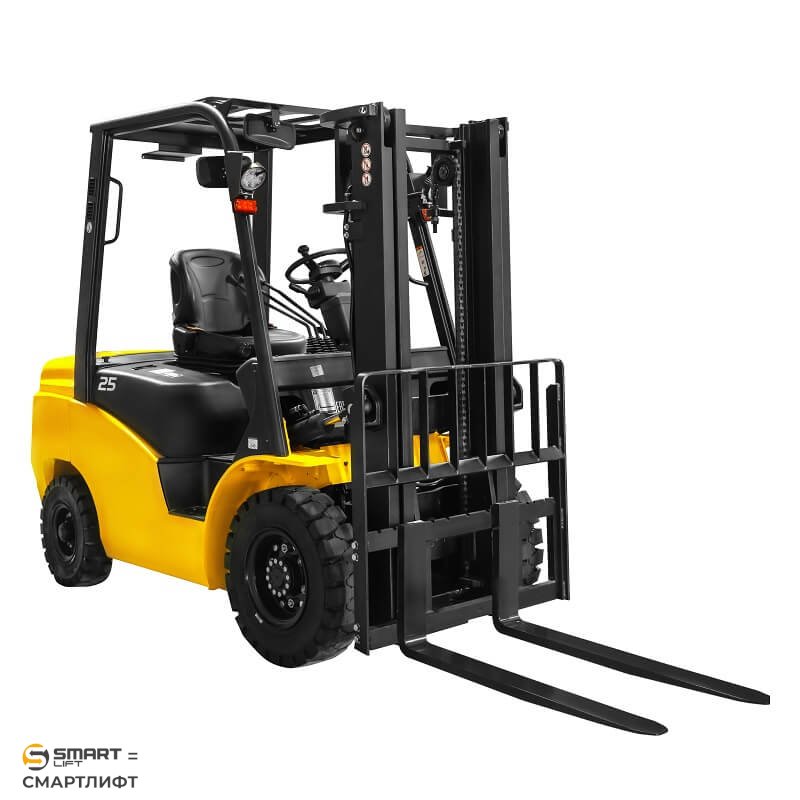 Погрузчик дизельный CPCD25T8 (2500 кг; 4,8 м; Mitsubishi S4S) SMARTLIFT