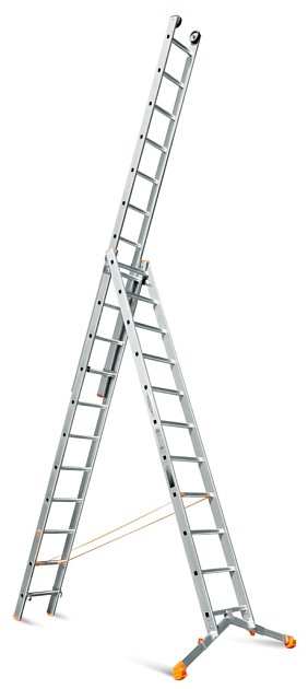 Лестница трехсекционная Ювелир Плюс 3x11