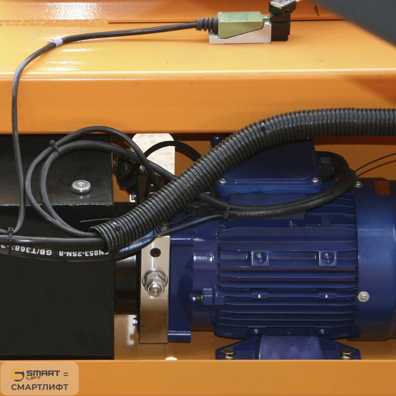 Подъемник ножничный несамоходный SJY-0.3-12 (380В; 300 кг; 12 м) СМАРТЛИФТ (SMARTLIFT) / СМАРТ (SMART) – изображение №8