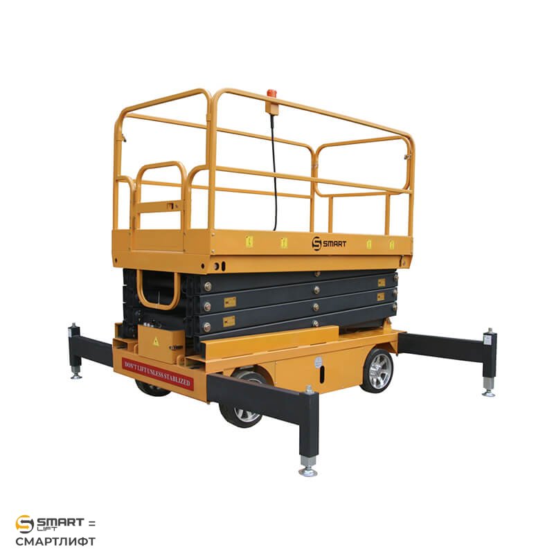 Подъемник ножничный несамоходный SJY-0.5-6 (380В; 500 кг; 6 м) СМАРТЛИФТ (SMARTLIFT) / СМАРТ (SMART) – изображение №7